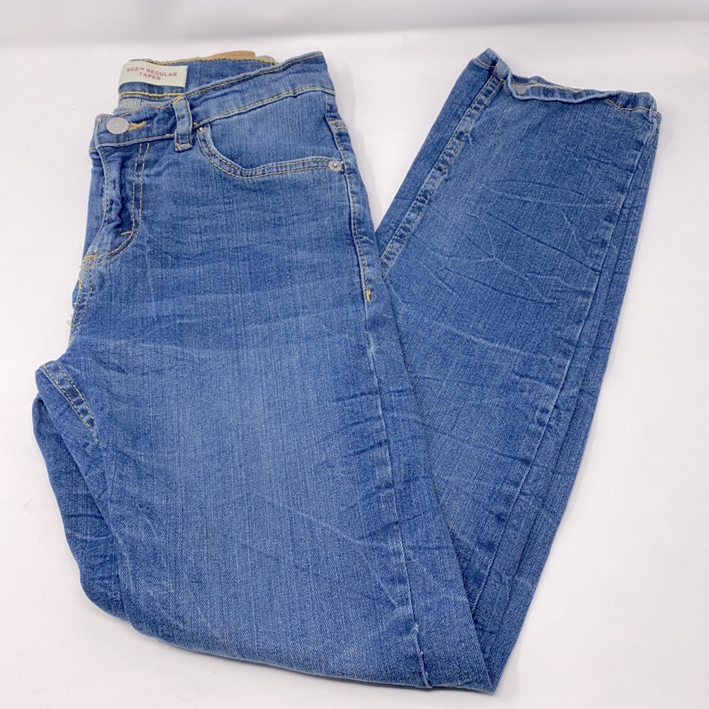 Levi’s Boy Regular Taper Light Denim Blue Jeans Boy’s Size 14